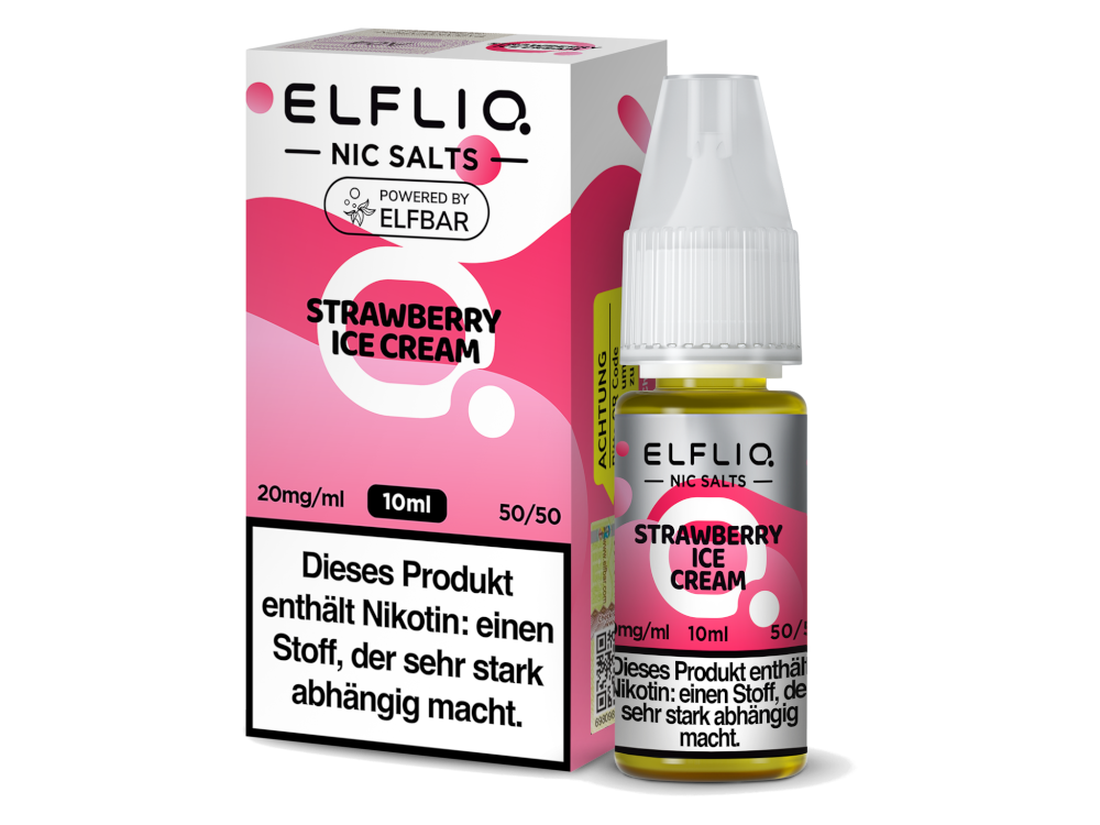 ELFLIQ - Strawberry Ice Cream 10 mg/ml
